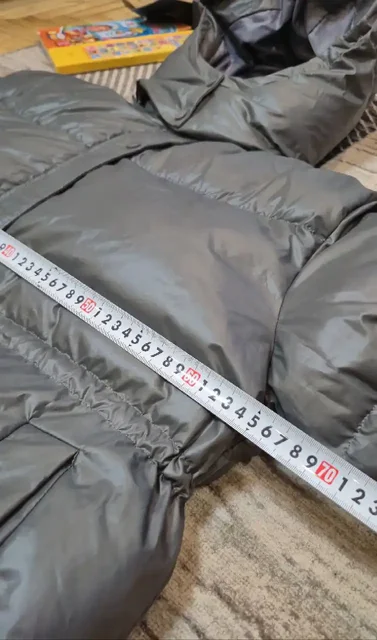 Новый тёплый серый пуховик - Верхняя одежда в Балашиха