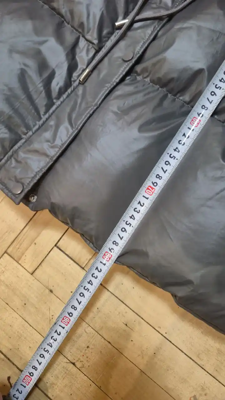 Новый тёплый серый пуховик - Верхняя одежда (Одежда) в Балашиха