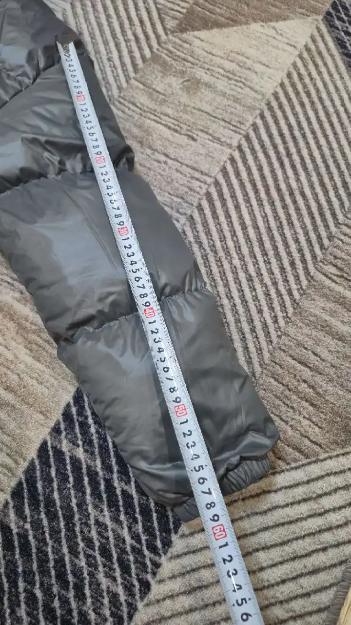 Новый тёплый серый пуховик - Верхняя одежда (Одежда) в Балашиха