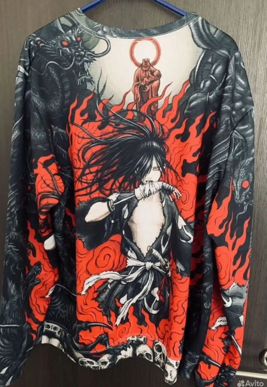 Свитшот Хяккимару в огне Дороро - Свитшоты (Одежда) в Балашиха