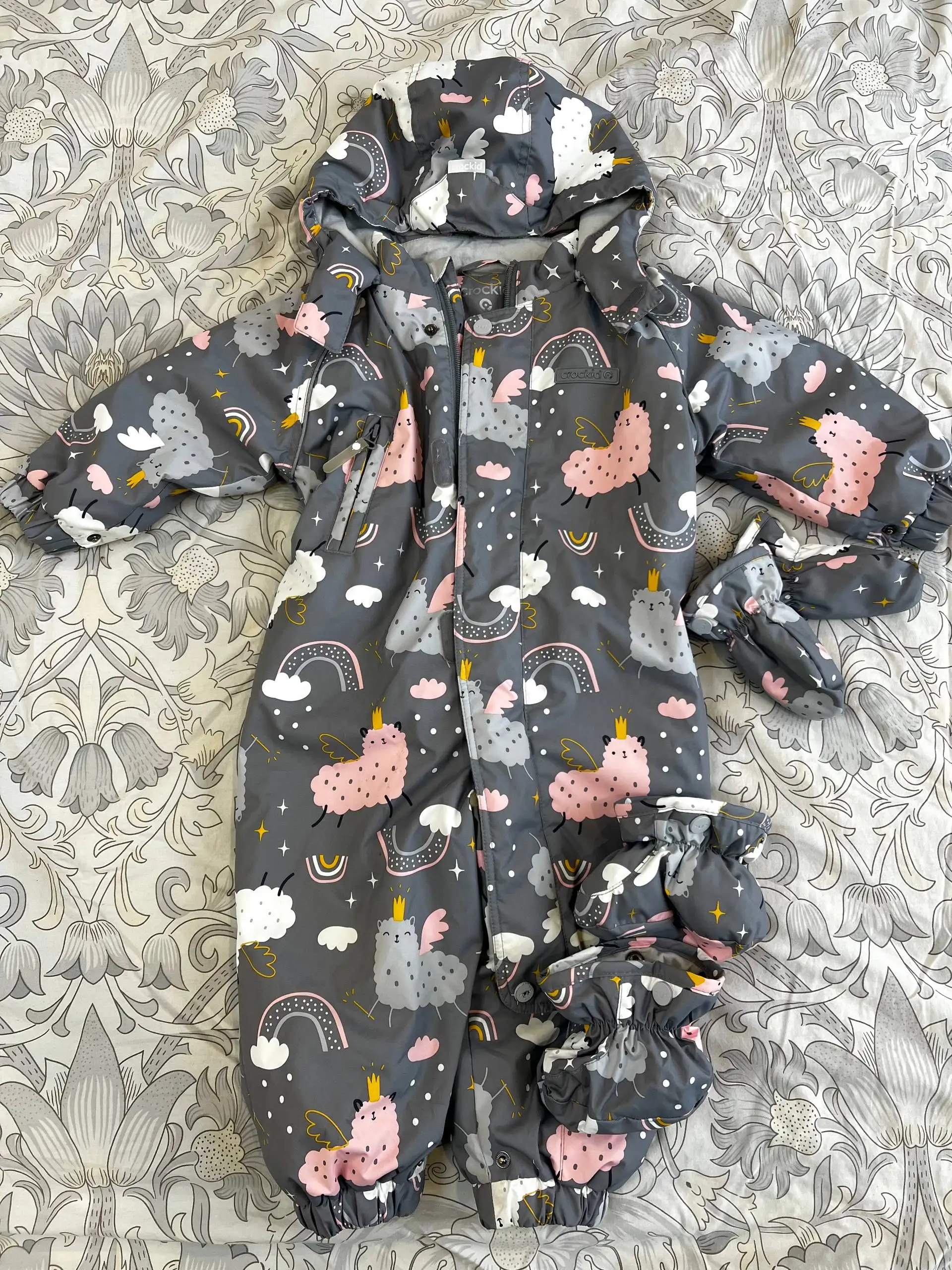 Демисезонный комбинезон Crockid 80-86 с комплектом - Одежда для детей (Товары для детей) в Балашиха