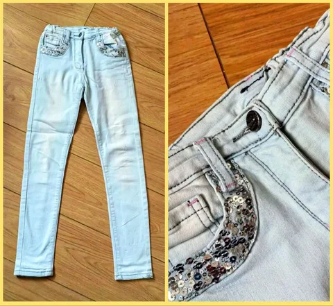 Джинсы на девочку 9-10 лет - Нижнее белье/Носки в Балашиха