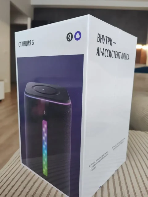 Колонка Алиса Станция 3 черная новая - Видеокарты в Балашиха