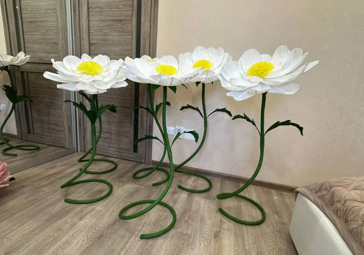 Цветы из гофрированной бумаги после выступления - Рукоделие (Хобби и отдых) в Балашиха