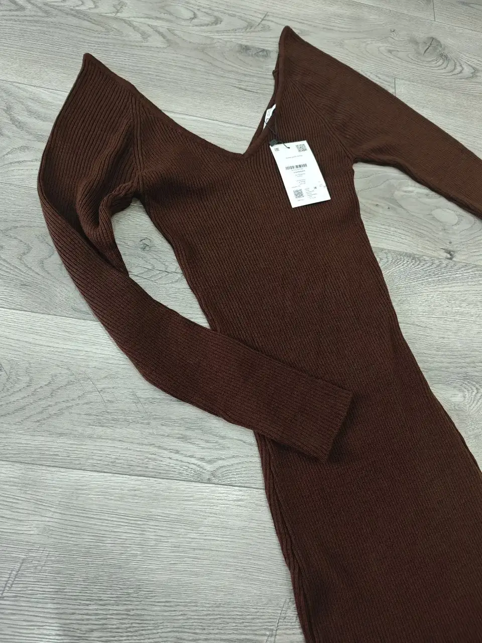Платье шоколадного цвета - Женская одежда (Одежда) в Балашиха