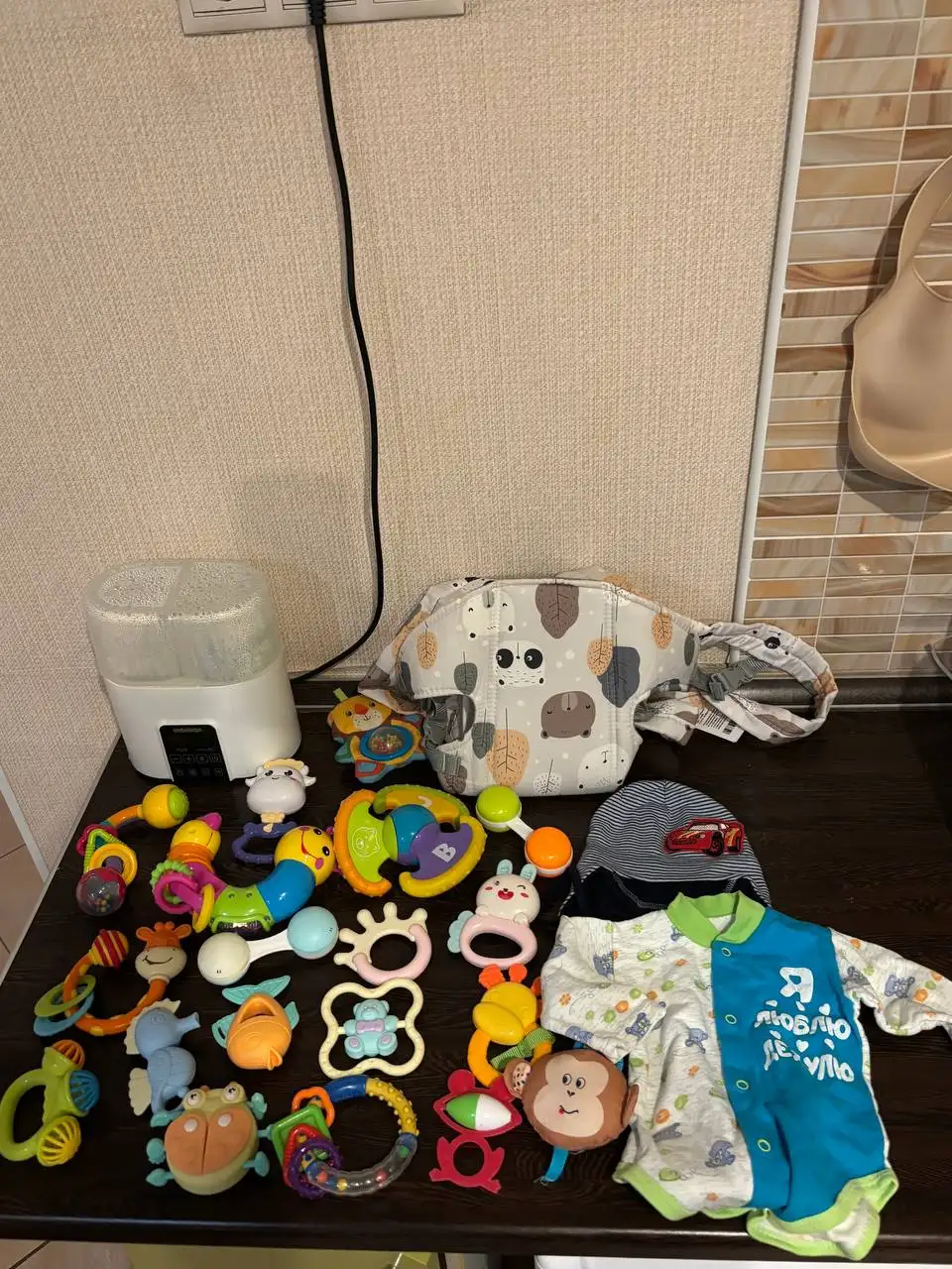 Эргорюкзак, погремушки и стерилизатор - Аксессуары и уход (Товары для детей) в Балашиха
