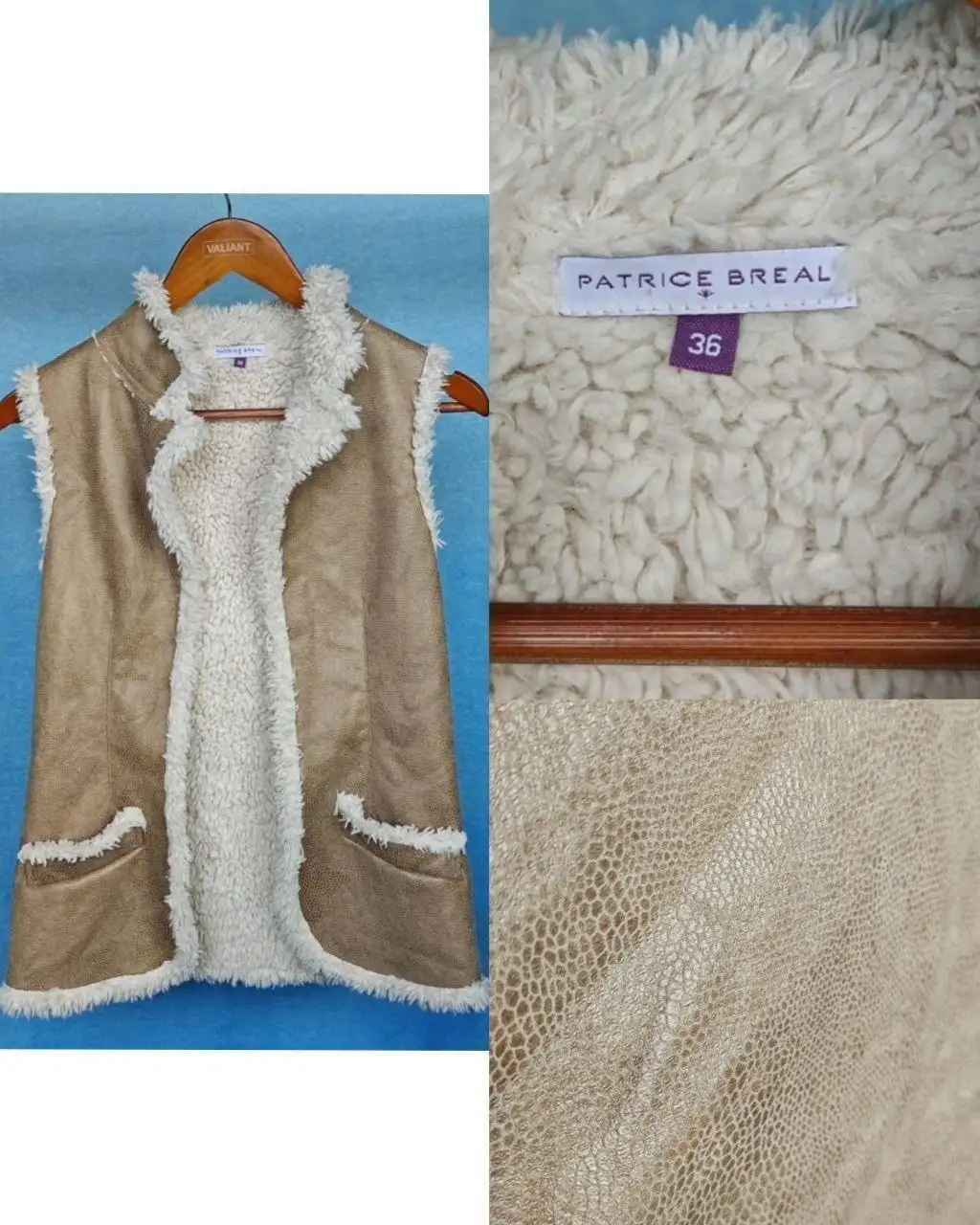 Жилет из искусственного меха Patrice breal - Верхняя одежда (Одежда) в Королёв