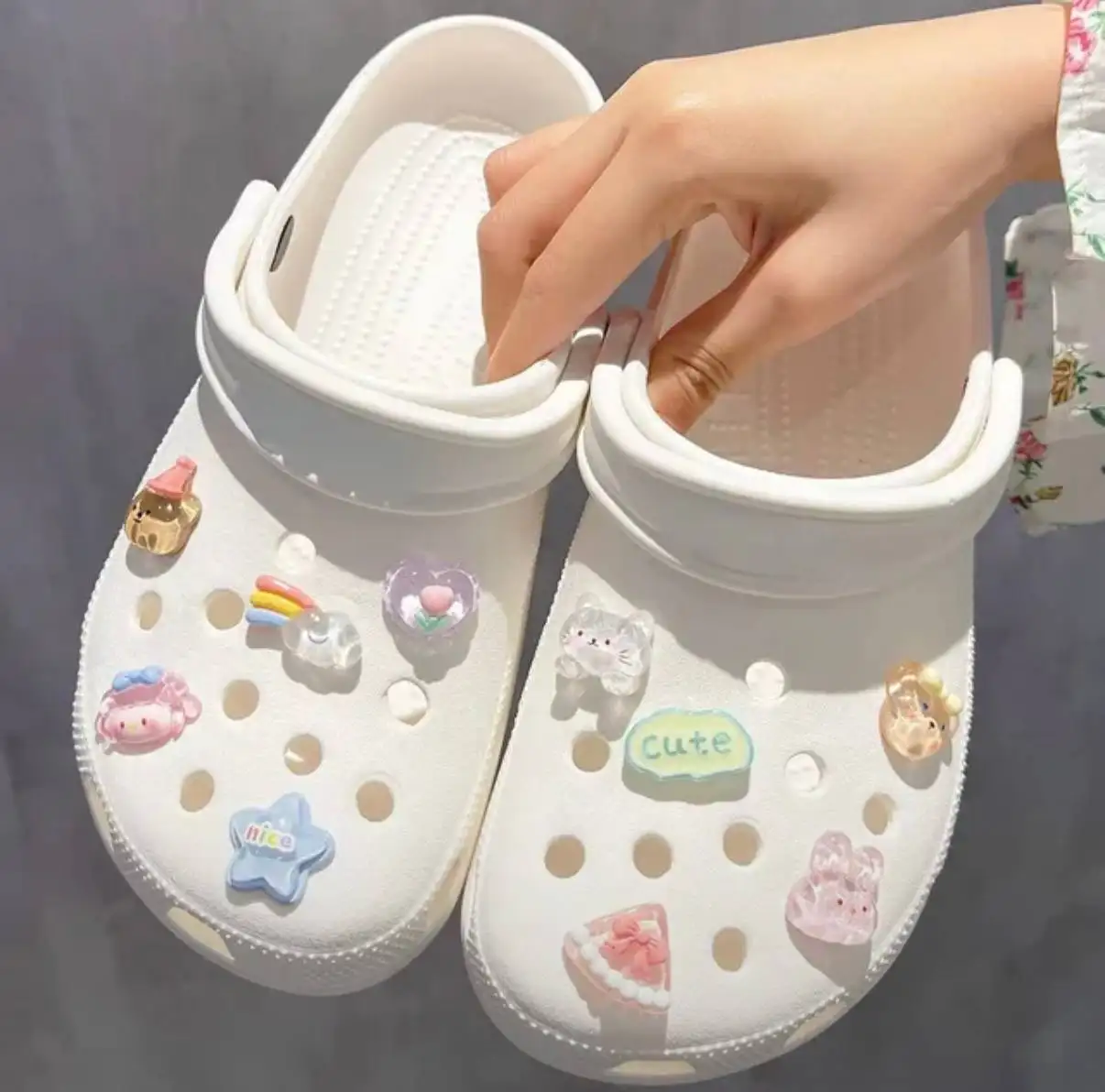 Джибитсы для crocs набор 10шт - Аксессуары (Одежда) в Москва