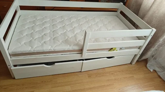 Продам детскую кровать с матрасом 160x80 - Мебель для детской в Балашиха