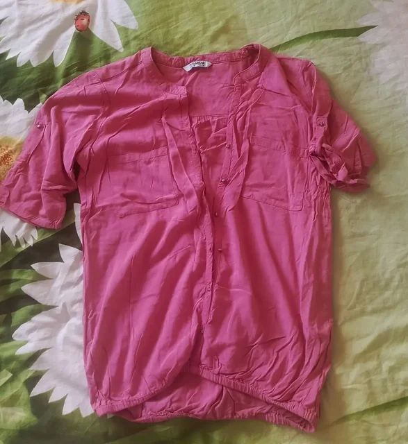 Блузка Pull&Bear S фуксия - Одежда, обувь и аксессуары в Москва