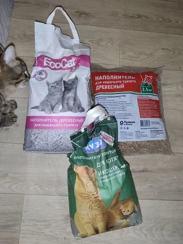 Продажа наполнителя для кошачьего туалета (10.5 кг) - Барахолка в Балашиха