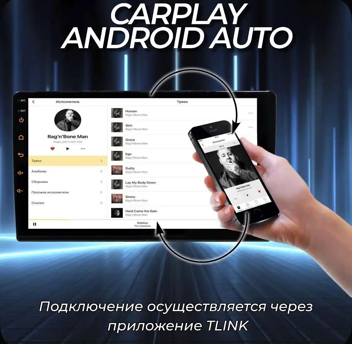 Продам магнитолу 9 дюймов