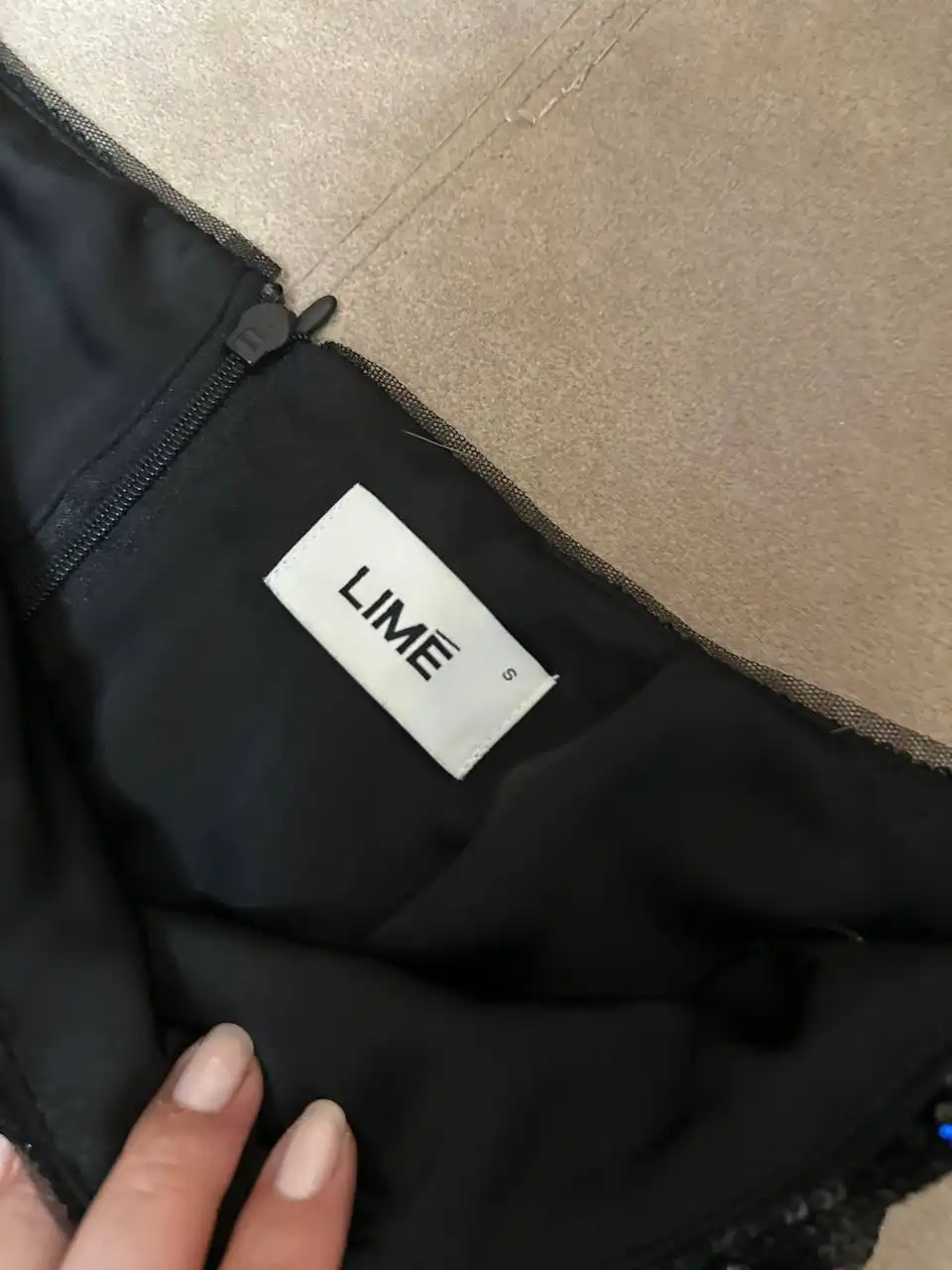 Юбка с паетками Lime