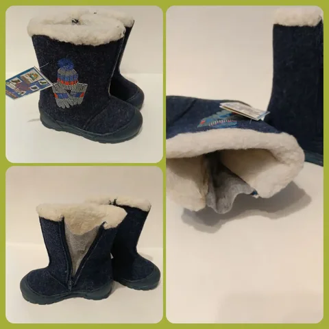 Сапожки зимние новые натуральная шерсть - Одежда в Владивосток