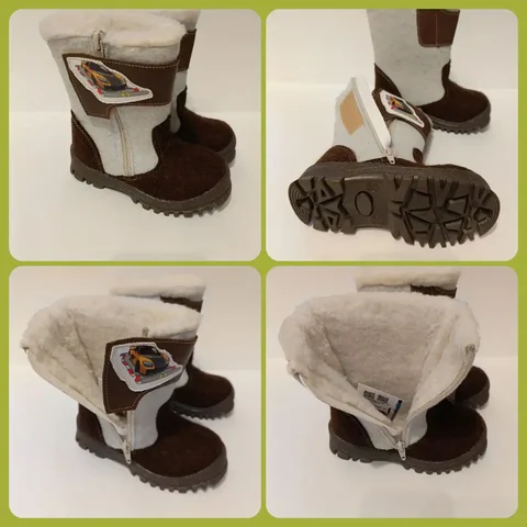 Сапожки зимние новые натуральная шерсть - Одежда в Владивосток