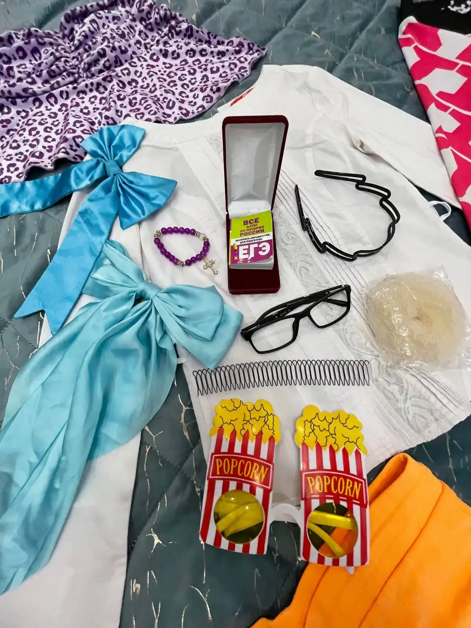 Пакет вещей XS и аксессуары для волос