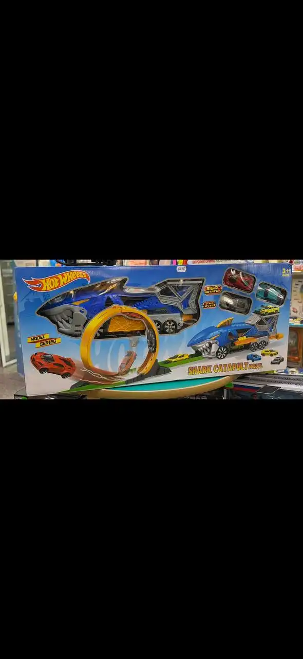 Набор HotWheels Shark Catapult Model