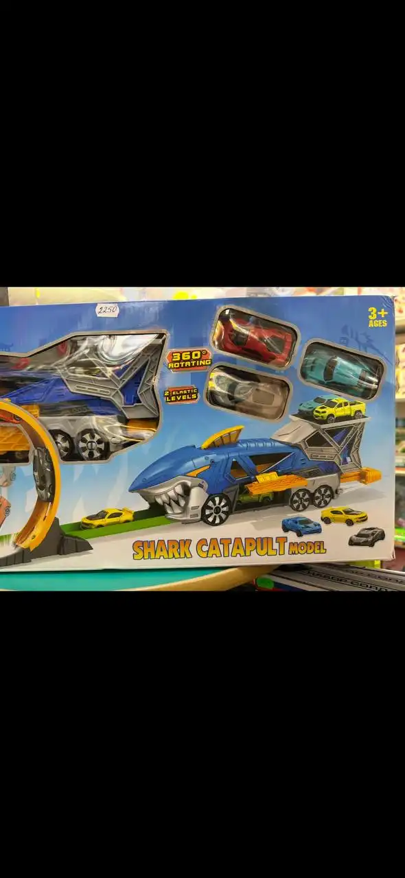 Набор HotWheels Shark Catapult Model
