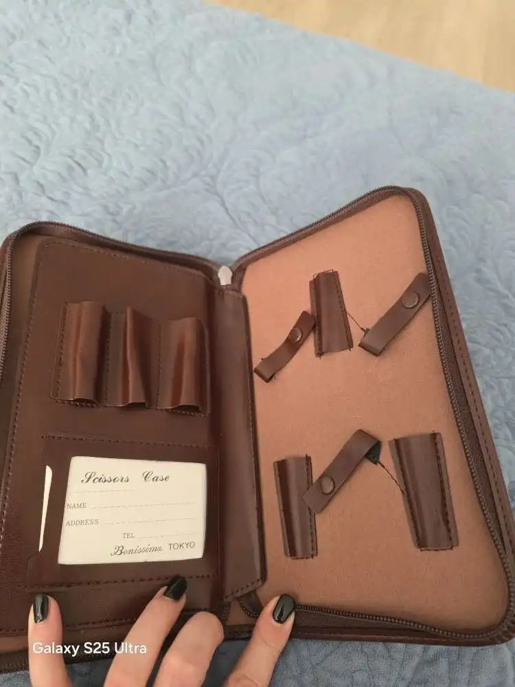 Органайзер для парикмахерских инструментов из экокожи