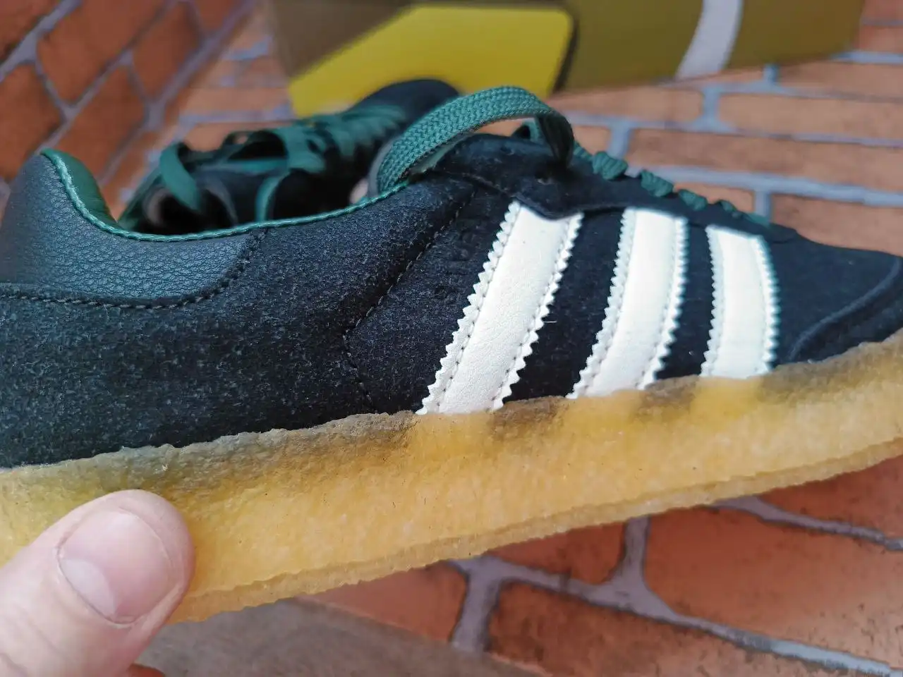 Новые adidas samba Kith Clarks размер 37