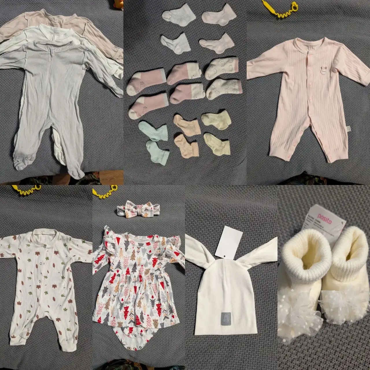 Комплект детских вещей для девочки 3-7 месяцев