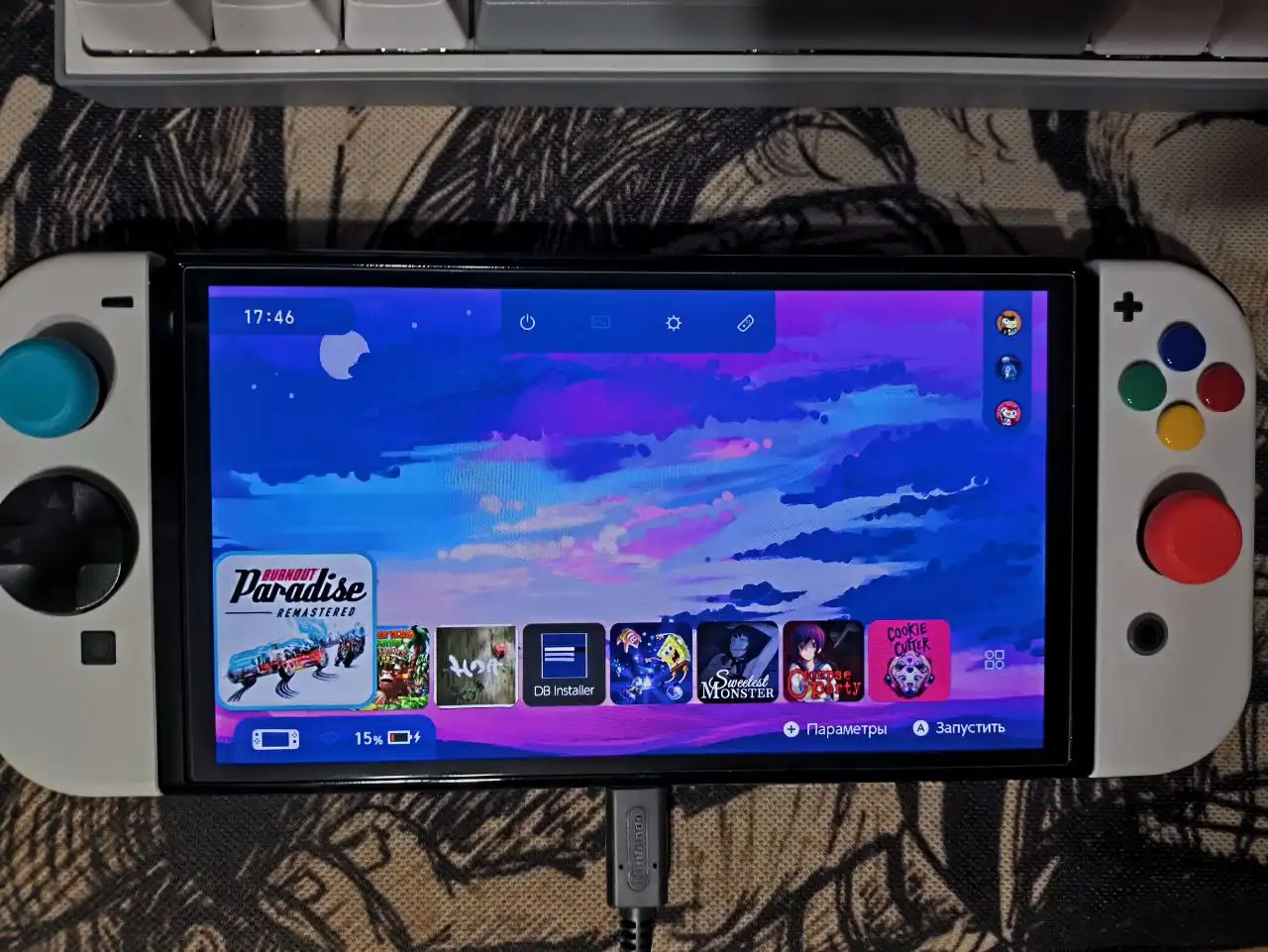 Продажа Nintendo Switch OLED 64GB с дополнительной памятью 512GB - Игровые консоли (Электроника) в Владивосток