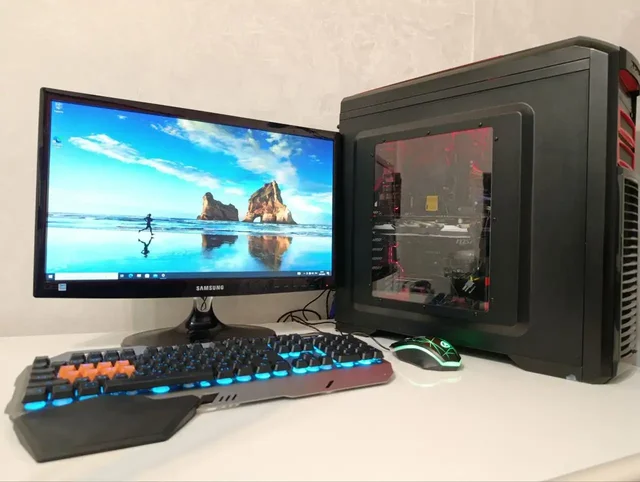 Персональный компьютер с монитором и комплектующими - Бытовая техника для красоты в Владивосток