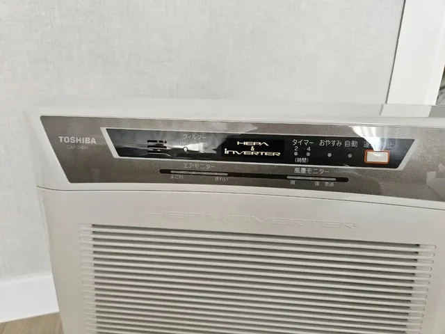 Очиститель воздуха Toshiba CAF-34H1 с угольным фильтром и пультом - Электроника в Владивосток