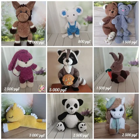 Мягкие игрушки ручной работы на заказ - Туризм и активный отдых в Владивосток