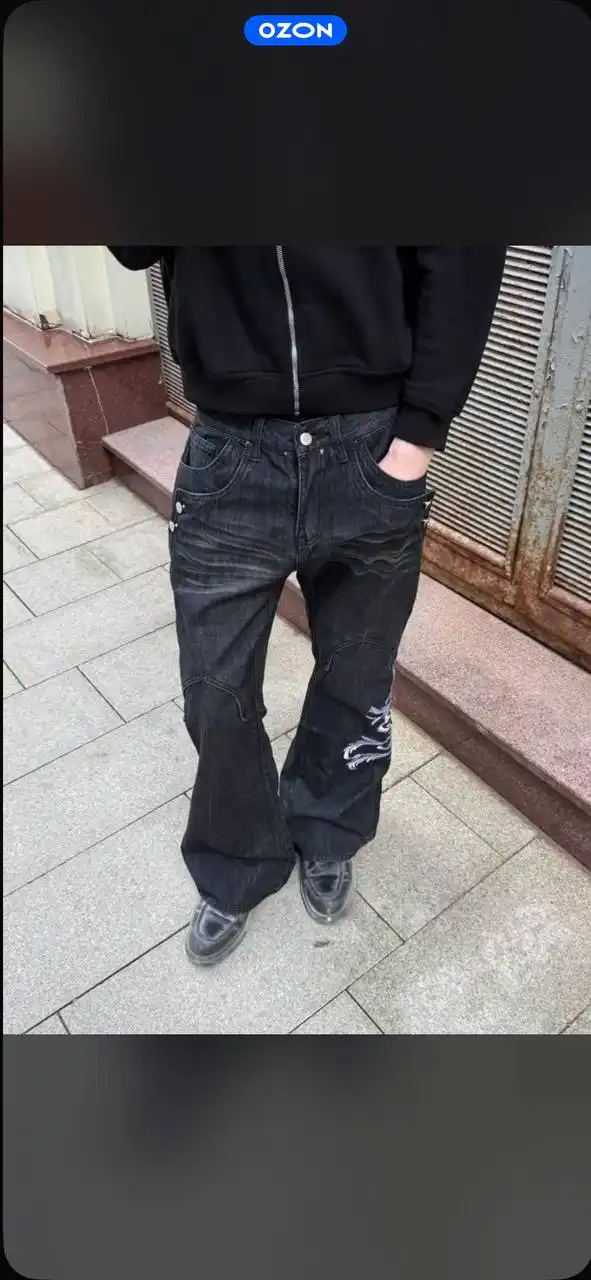 Новые джинсы в стиле 2000-х, размер S - Джинсы (Одежда) в Владивосток