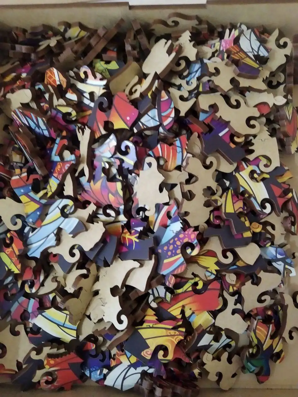 Деревянный пазл "Сказочный Лис" - Пазлы (Хобби и отдых) в Владивосток