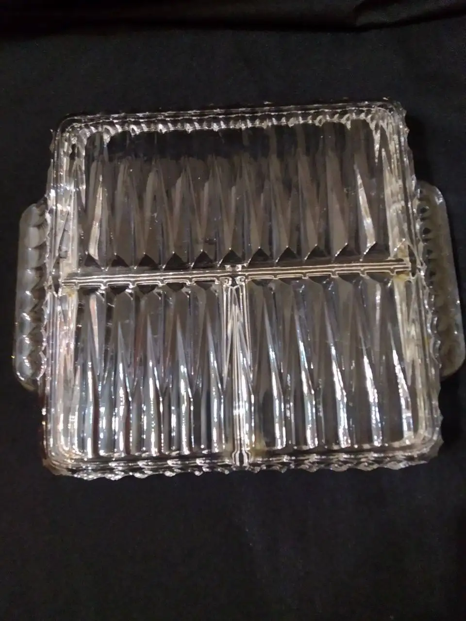 Хрустальная менажница - Барахолка в Владивосток