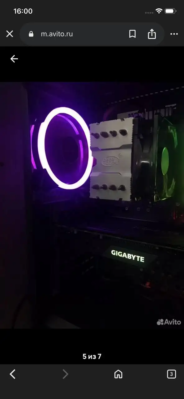 Продам ПК с видеокартой GTX 1660 и процессором Ryzen 5 2600 - Компьютеры и комплектующие (Электроника) в Владивосток