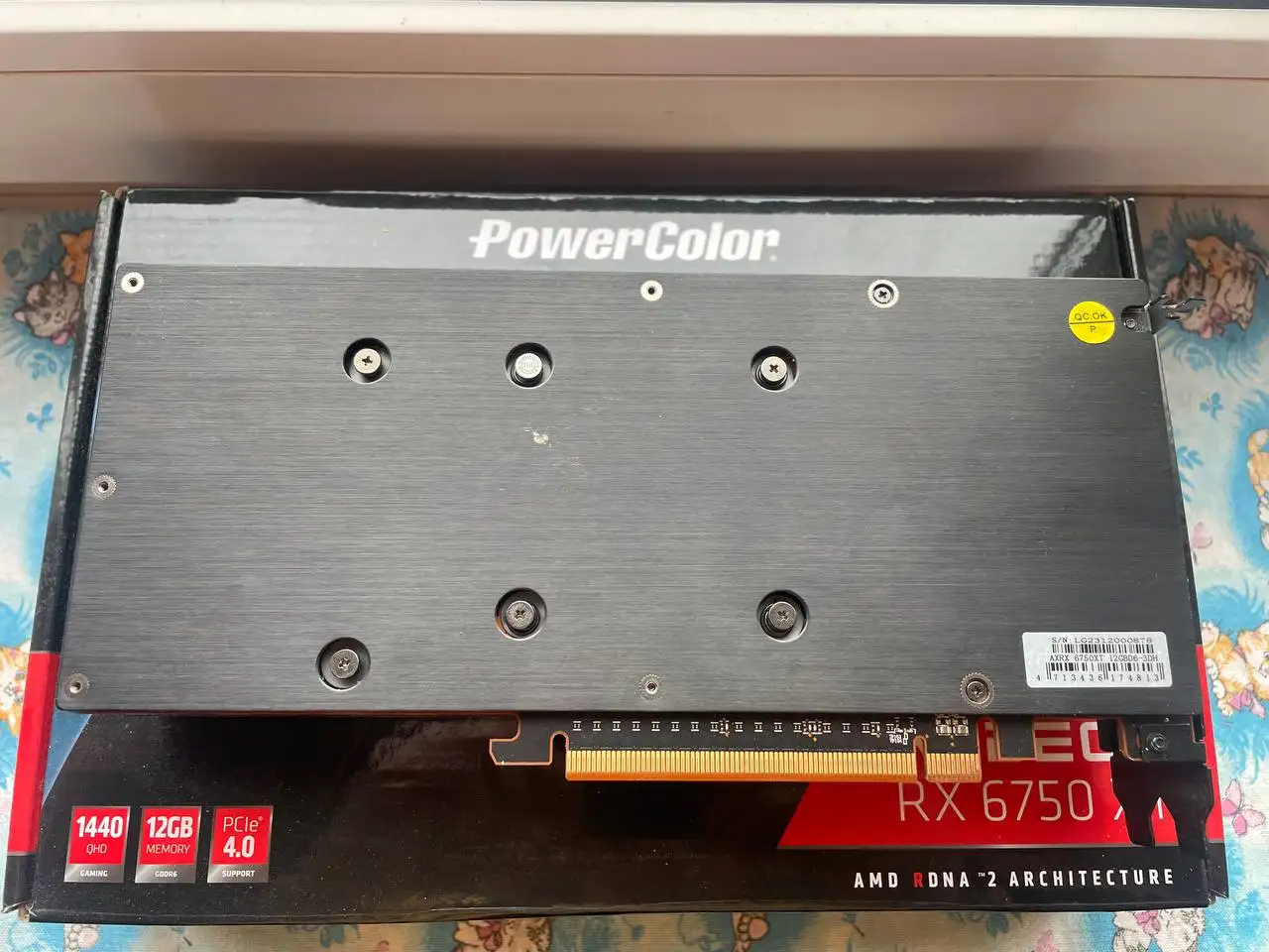 Продам видеокарту RX 6750 XT 12 ГБ на гарантии - Компьютерные комплектующие (Электроника) в Владивосток