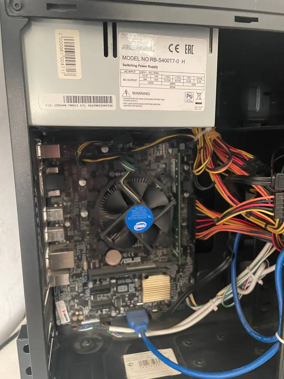 Продается компьютер ASUS H110M-K с Intel Core i5 7400 - Компьютеры (Электроника) в Владивосток