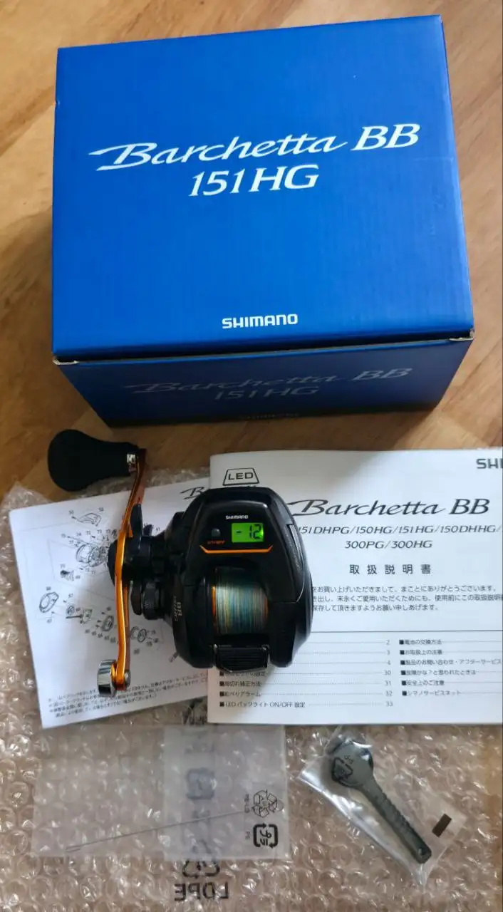 Катушка рыболовная SHIMANO BARCHETTA 151 левый руль - Рыбалка (Хобби и отдых) в Владивосток