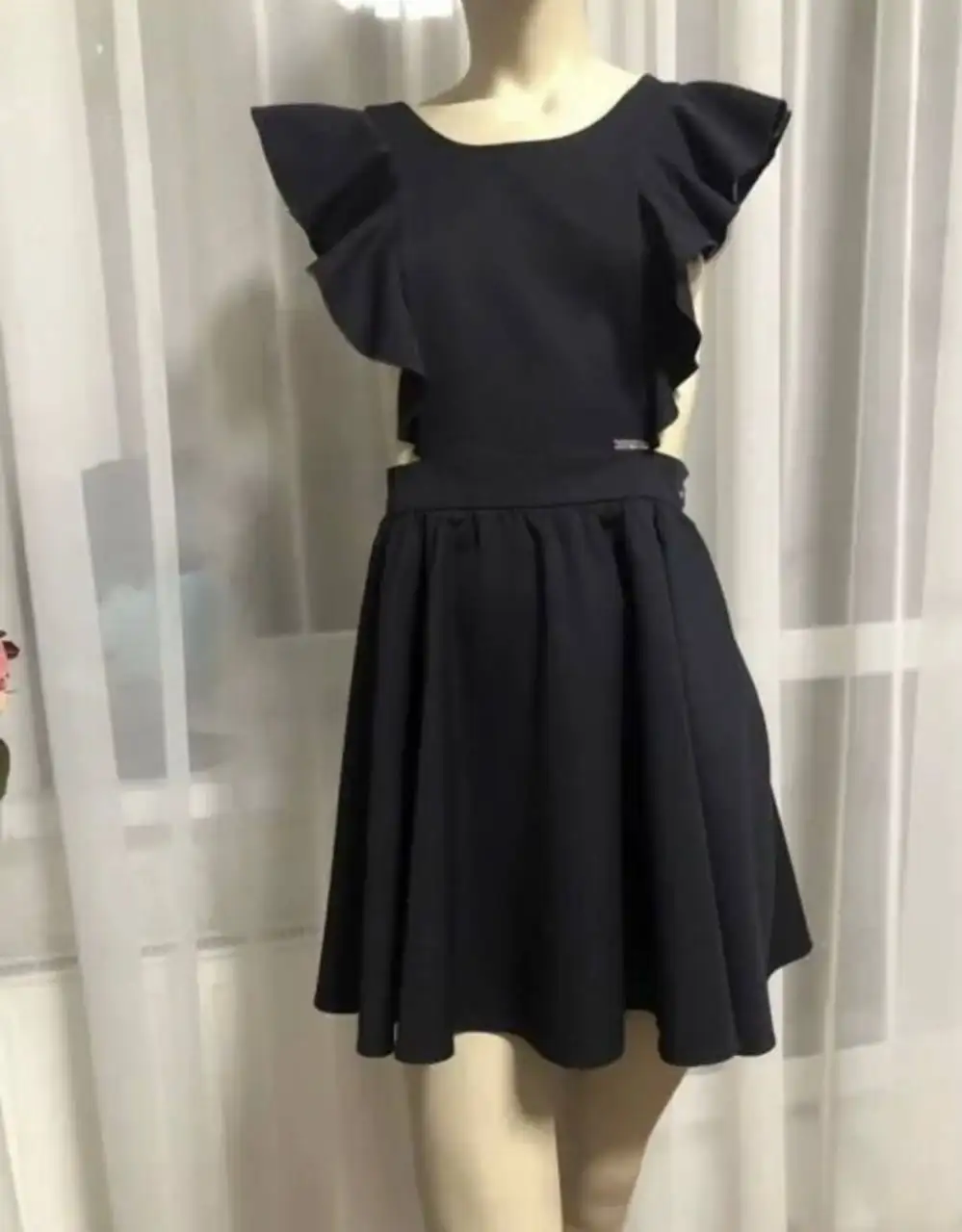 Школьный синий фартук на рост 140 см - Детская одежда (Одежда) в Владивосток