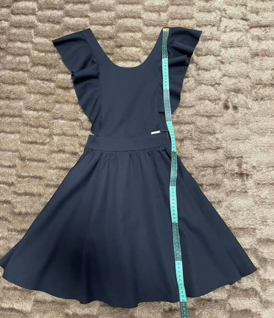 Школьный синий фартук на рост 140 см - Детская одежда (Одежда) в Владивосток