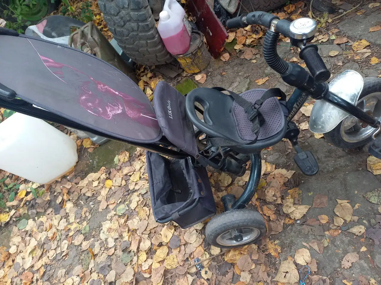 Велосипед с ручкой - Велосипеды (Барахолка) в Владивосток