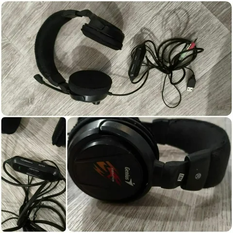 Наушники Genius HS-G500V с микрофоном и вибрацией - Планшеты графические в Владивосток