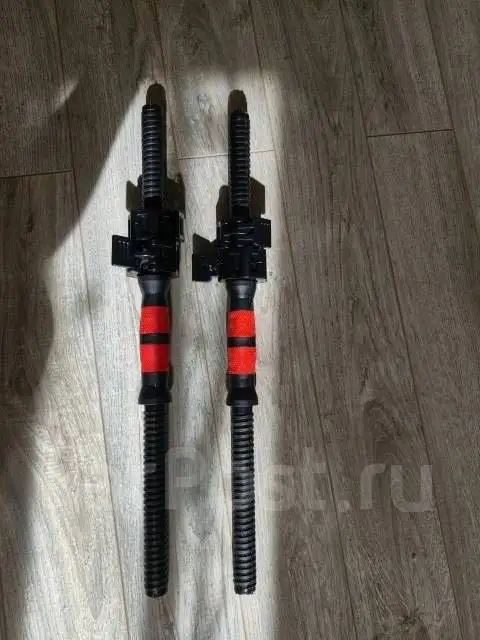 Разборные гантели 2.5 см со штангой переходником - Спорт и фитнес (Хобби и отдых) в Владивосток