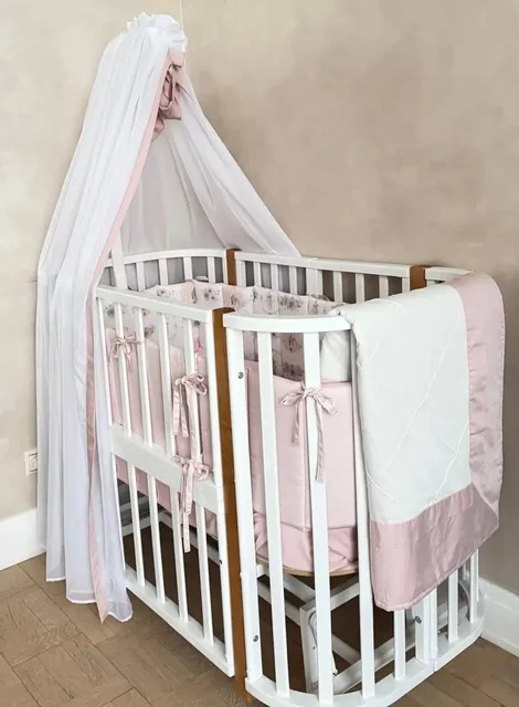 Кроватка трансформер 5 в 1 овальная для ребенка 0-3 лет - Детские спорткомплексы в Владивосток