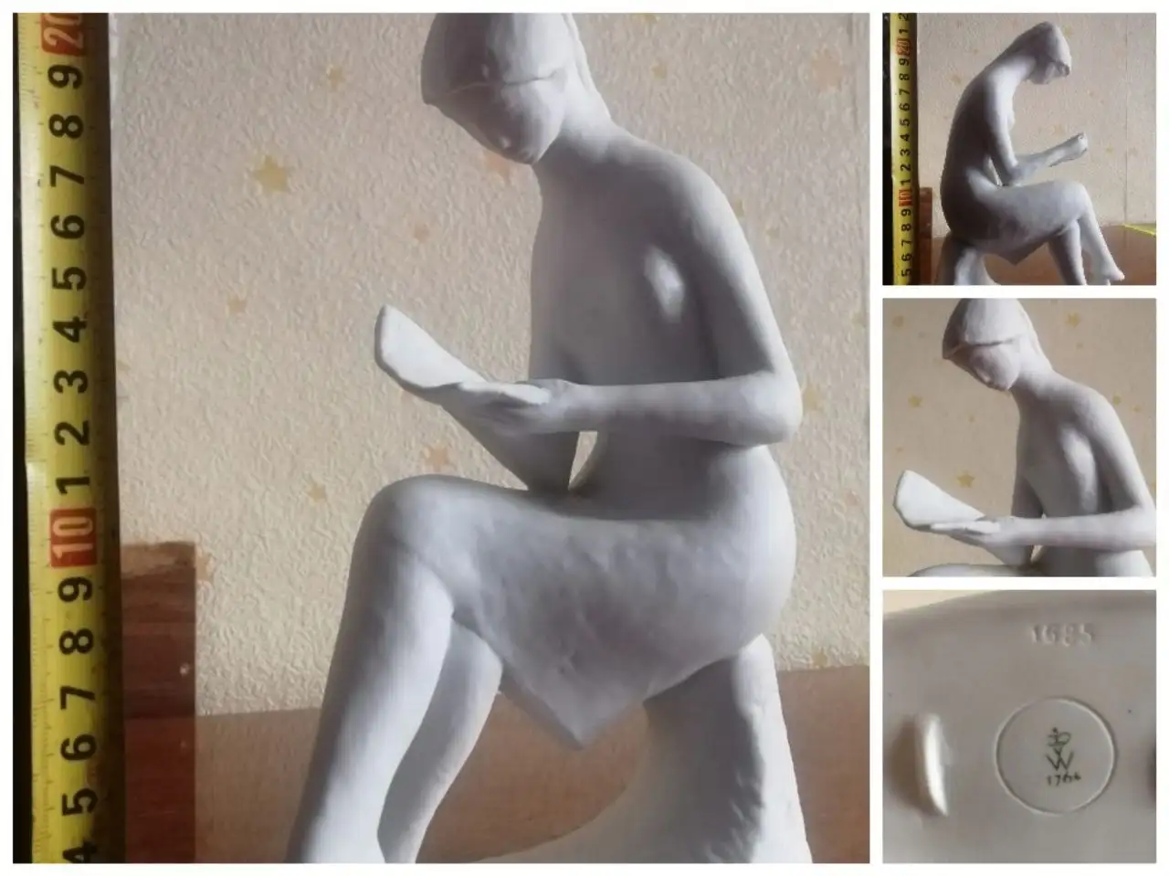 Фарфоровая статуэтка "Девушка с книгой" 60-е годы - Антиквариат/Коллекционирование (Хобби и отдых) в Владивосток