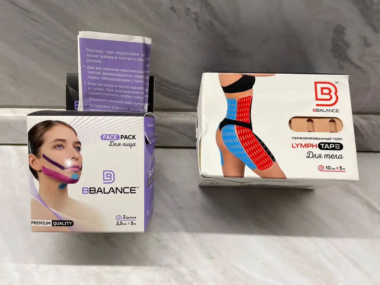Кинезиологические тейпы для тела и лица - Медицинские товары (Красота и здоровье) в Владивосток
