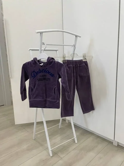 Велюровый костюм для девочки - Мужская одежда в Владивосток