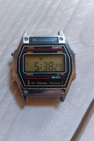 Часы Montana оригинал в нержавеющей стали с 16 мелодиями - Парфюмерия в Владивосток