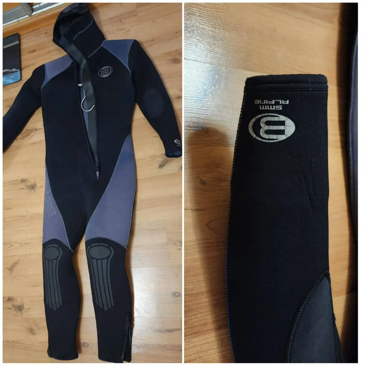 Гидрокостюм Bare 52-54 (5mm) для вейкборда - Водные виды спорта (Хобби и отдых) в Владивосток