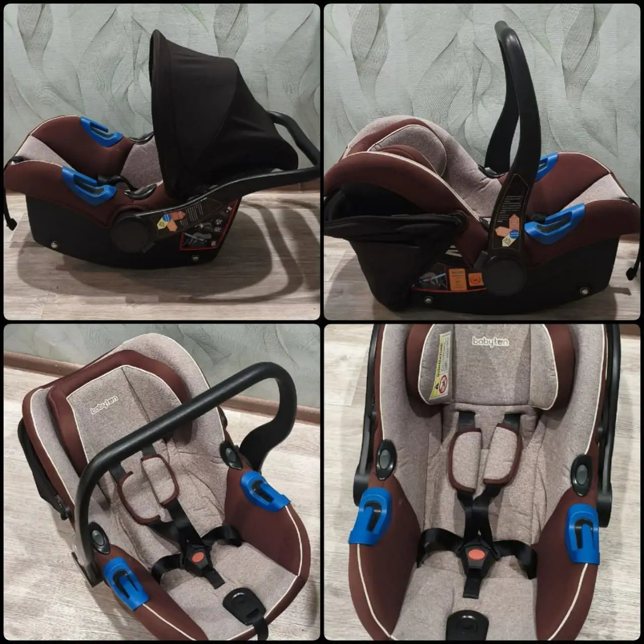 Автокресло автолюлька 0+1 от 0 до 13 кг новое состояние - Автокресла (Товары для детей) в Владивосток