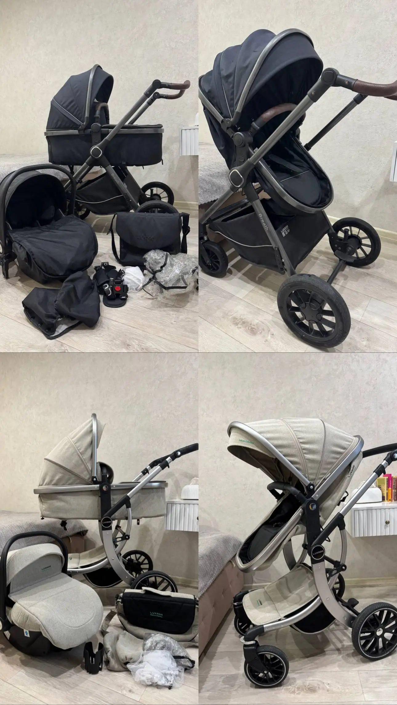 Продам коляски 3 в 1 LuxMom - Коляски (Товары для детей) в Приморье