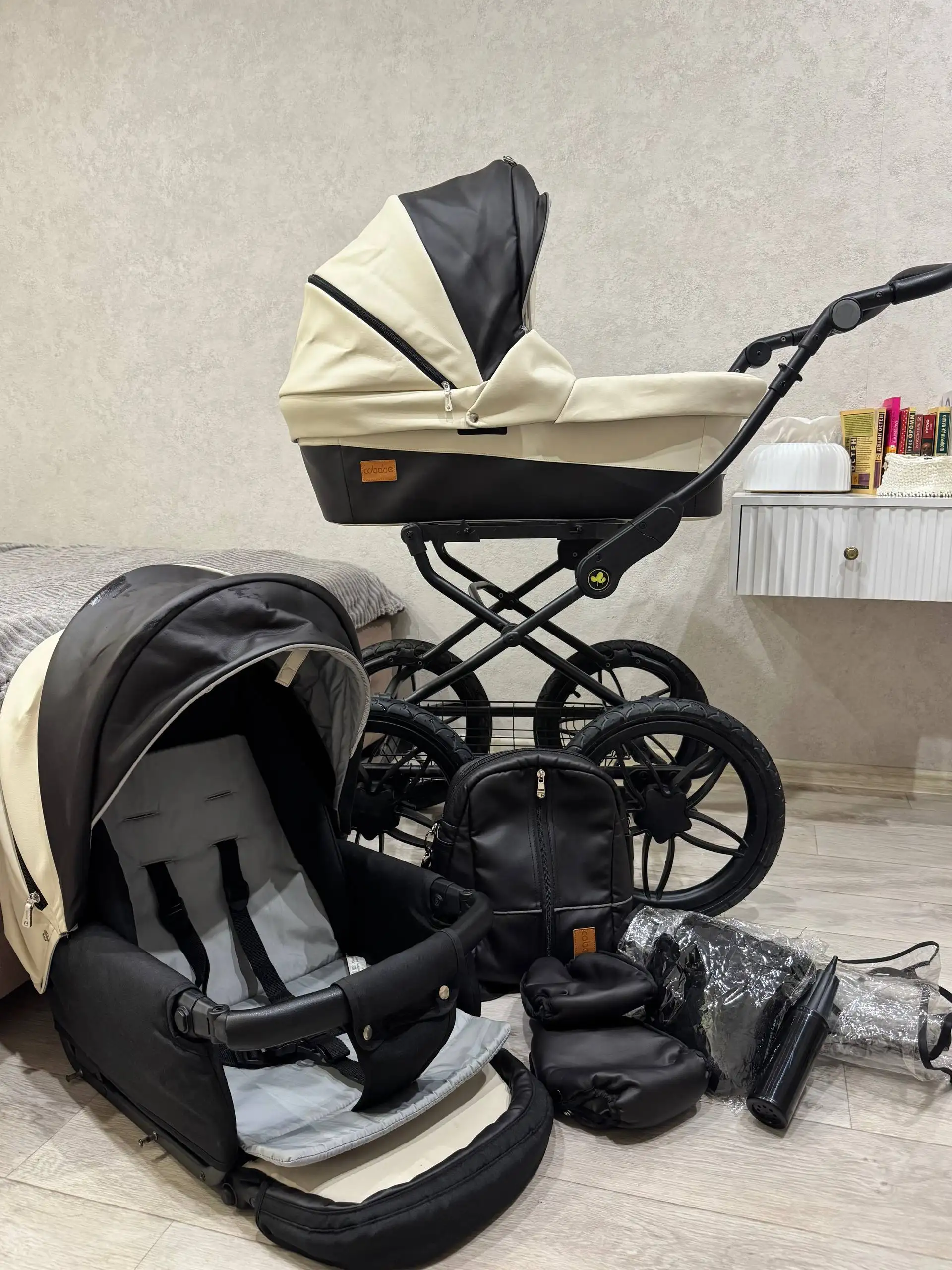 Коляска 2 в 1 Cobabe 6300L - Товары для детей в Владивосток